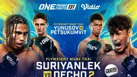Siaran Langsung One Friday Fights 131: Eksklusif di Vidio