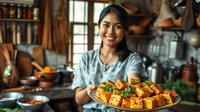 resep tempe bacem ©Ilustrasi dibuat AI
