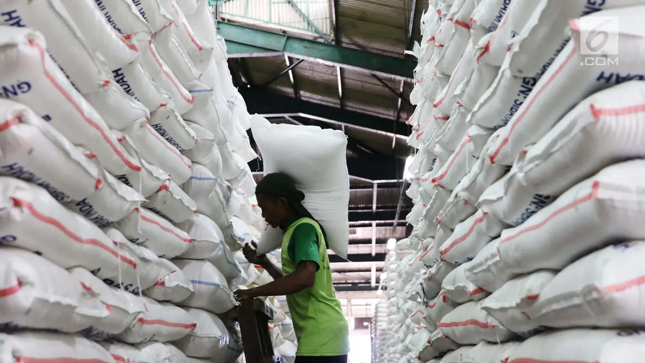Harga Beras di Pasar Induk Cipinang