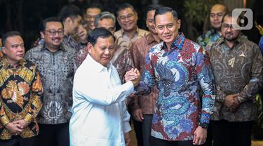 Pernyataan Prabowo Subianto dan AHY Usai Gelar Pertemuan