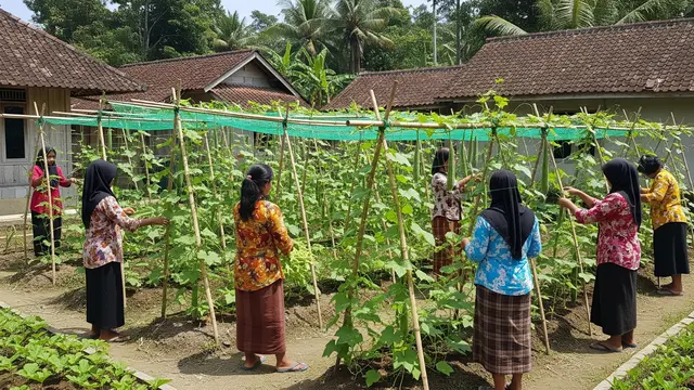 Ide Kebun Sayur Tumpangsari Tradisional untuk Organisasi Ibu-ibu di Desa