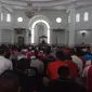 Khutbah Salat Jumat di Masjid GBK Pakai 2 Bahasa (Liputan6.com/Ady Anugrahadi)