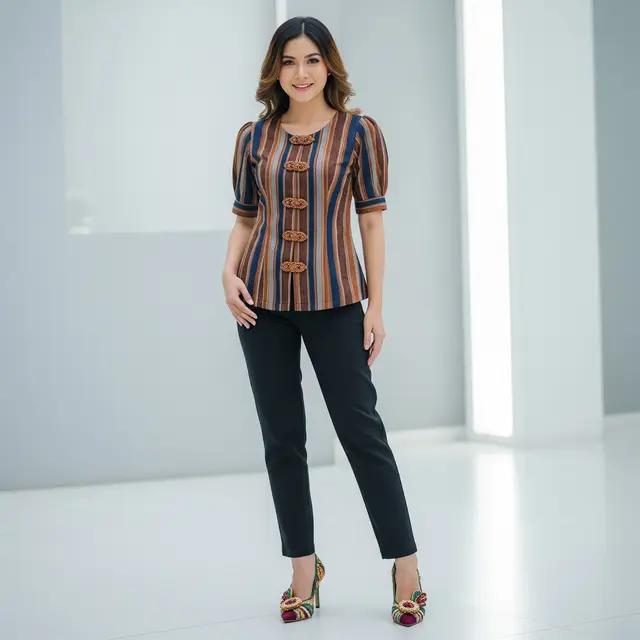 Model Baju Lurik Adat Jawa yang Stylish