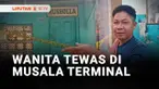 Diduga mengalami pendarahan saat melahirkan seorang diri di toilet Terminal Bus Kalideres, Jakarta Barat, seorang wanita dan bayinya ditemukan tewas. Jasad korban ditemukan penjaga toilet di musala Terminal Kalideres.