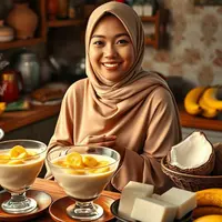 cara membuat kolak pisang ©Ilustrasi dibuat AI