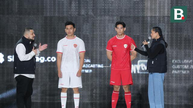 Foto: Terinspirasi Jersey Skuad Garuda 1981, Jersey Anyar Timnas Indonesia Resmi Diluncurkan