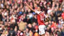 3. Pierre-Emerick Aubameyang (Arsenal) - 20 Gol. (AFP/Glyn Kirk)
