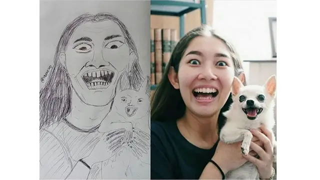 6 Gaya Kocak Devina Aureel. Bukti Sosok yang Humoris