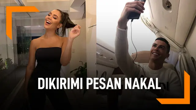 VIDEO: Model Seksi Ini Pernah Dikirimi Pesan Nakal Cristiano Ronaldo