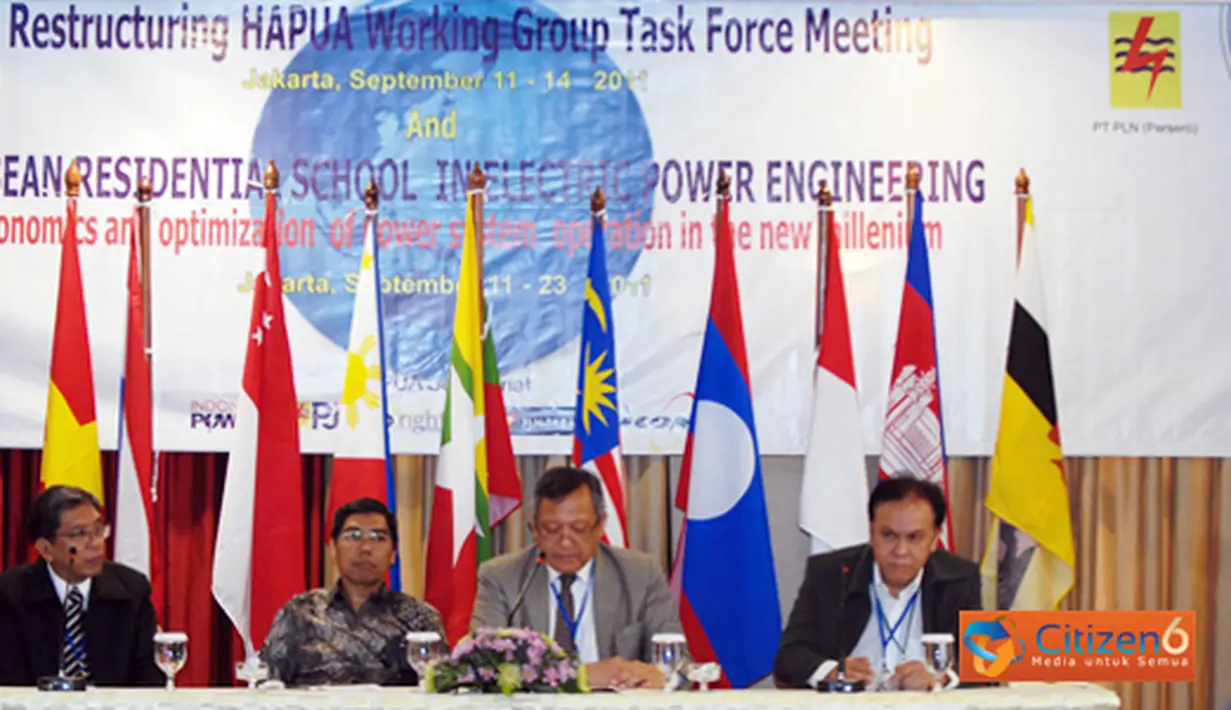 HAPUA Meeting dan ARSEPE merupakan suatu wadah dalam pertukaran ilmu pengetahuan tentang ketenagalistrikan bagi negara-negara ASEAN.