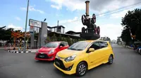 New Toyota Agya kelir kuning paling diminati konsumen. (ist)