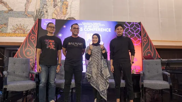 Suasana konferensi pers Java Pop Festival 2023 di Jakarta, Minggu (28/5/2023). (Foto: Dok. Tim Java Pop Festival)