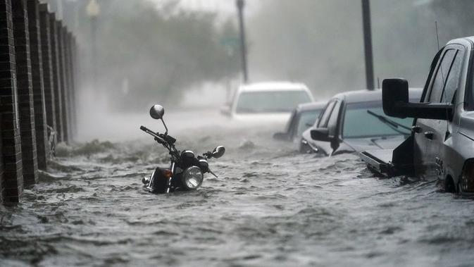 Badai Sally akibatkan banjir di Florida: Dok: AP Photo/Gerald Herbert