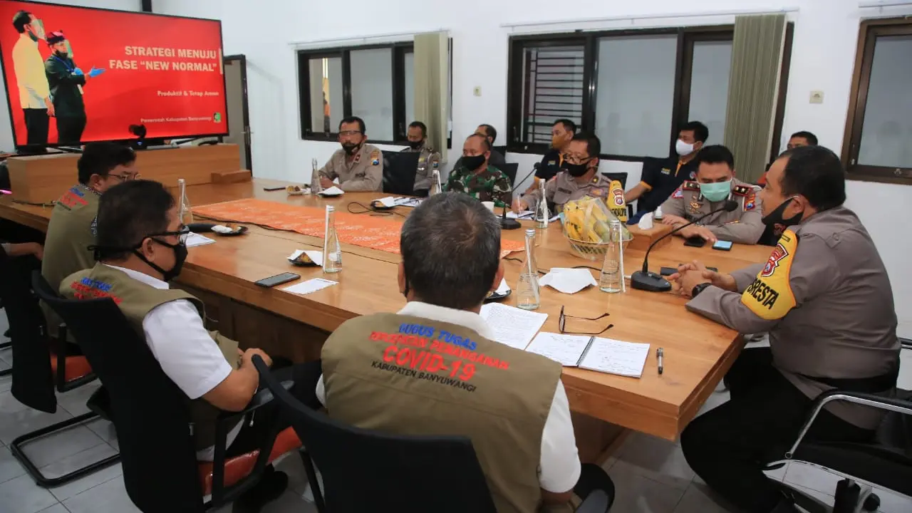 Tingkatkan Kedisiplinan, Banyuwangi Bakal Gelar Patroli Protokol Kesehatan Skala Besar