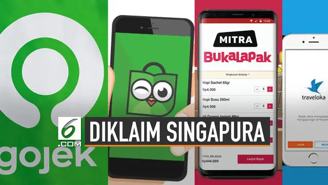 VIDEO: Penjelasan Empat Unicorn Indonesia Diklaim Singapura