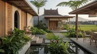 7 Desain Area Depan Rumah Ala Japandi yang Estetik dan Menenangkan