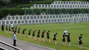 Ini akan menjadi pertemuan pertama kalinya dalam delapan tahun antara klub dari Korea Utara dan Korea Selatan. (AFP/Jung Yeon-je)
