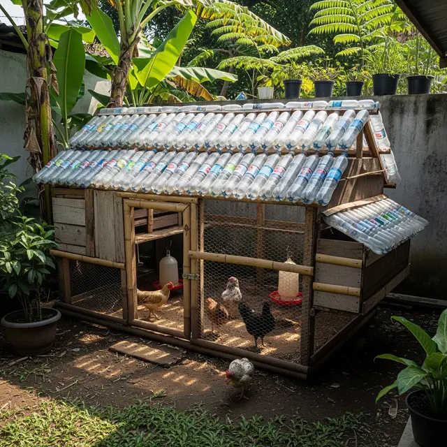 12 Barang Bekas yang Bisa Digunakan untuk Atap Kandang Ayam Tahan Panas