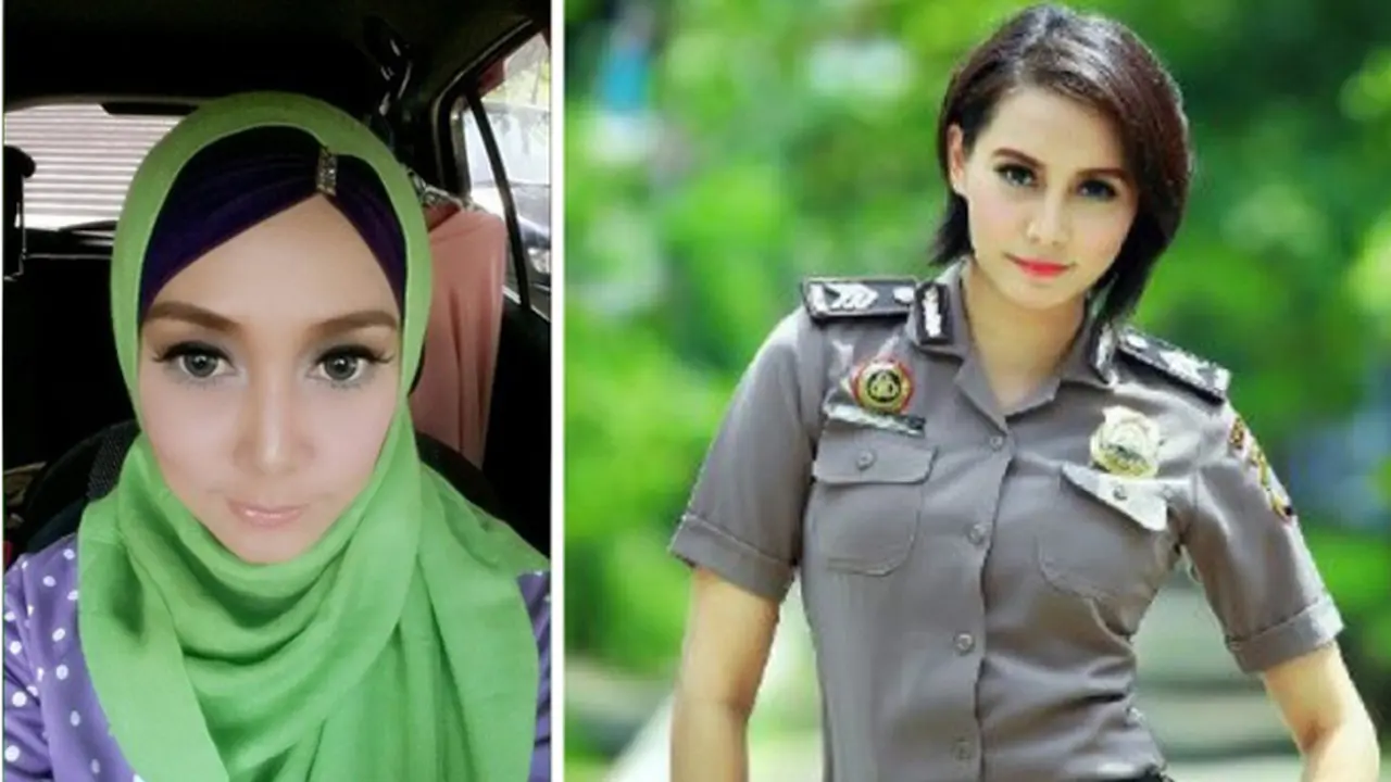 Octha, Model Cantik Ini Ternyata Anggota Reserse