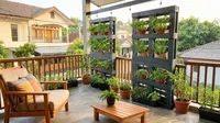 15 Desain Balkon Rumah yang Bisa Jadi Kebun Sayur Mini, Gaya Hidup Sehat di Area Terbatas