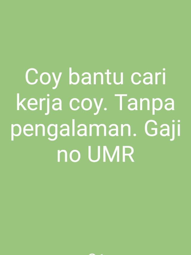 6 Status WhatsApp Orang Cari Kerja Ini Bikin Geregetan