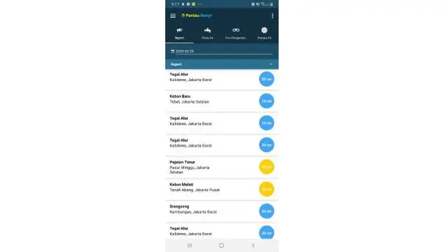 Aplikasi Pantau Banjir. Liputan6.com/Iskandar