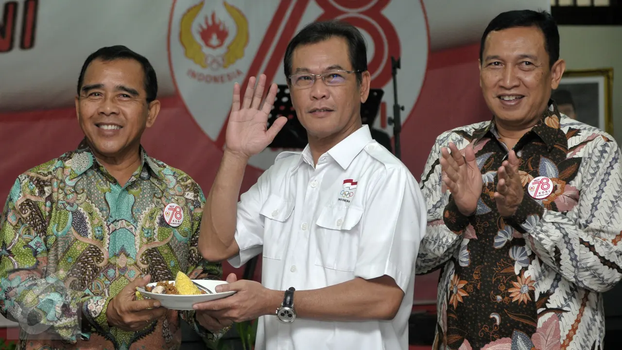 20161019-Rayakan HUT ke-78, KONI Gelar Syukuran-Jakarta