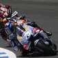 Pembalap Gresini Ducati, Alex Marquez menjadi yang tercepat pada FP1 MotoGP Italia yang berlangsung di sirkuit Mugello (AFP)