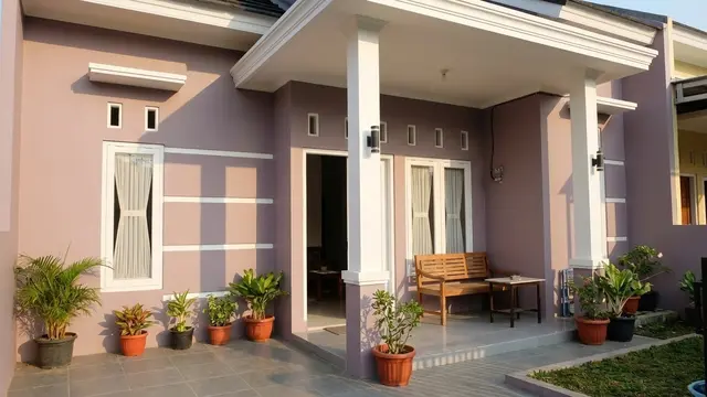 Warna Cat Teras Rumah Subsidi yang Mewah