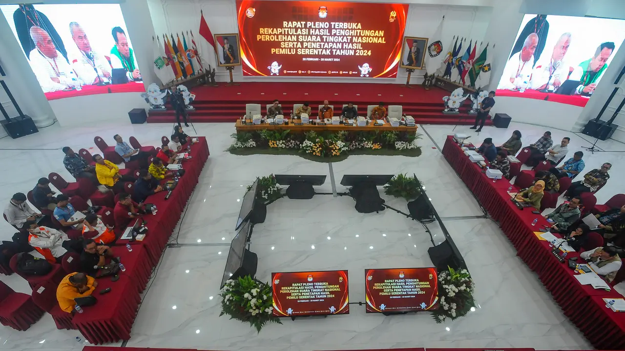 KPU RI Mulai Rekapitulasi Suara Tingkat Nasional
