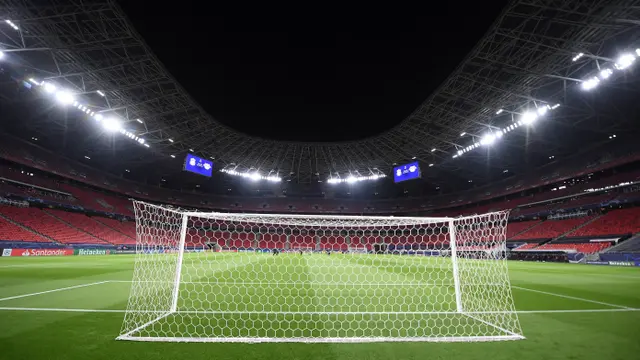 FOTO: Mengulik Sejarah dan Menikmati Gemerlapnya Cahaya Puskas Arena, Veneu Piala Eropa 2020