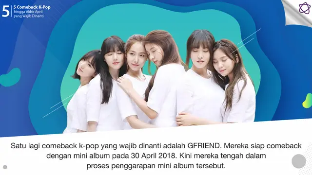 [Bintang] 5 Comeback K-Pop hingga Akhir April yang Wajib Dinanti