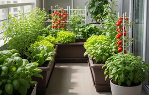 Cara Membuat Kebun Sayur Mini di Balkon Sempit untuk Pemula (Sumber: gemini.com)