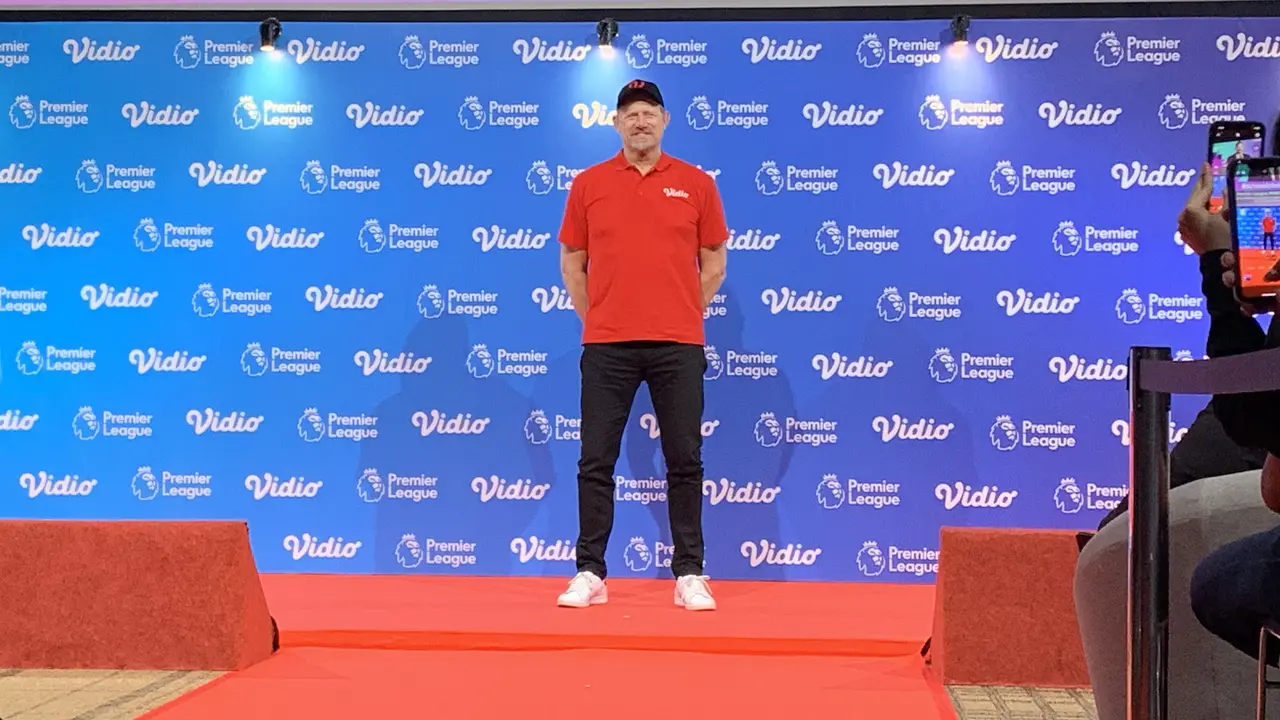 Peter Schmeichel di Jakarta