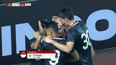 Berita video gol cantik Dimas Drajad saat Timnas Indonesia vs Curacao, Sabtu (24/9/22)