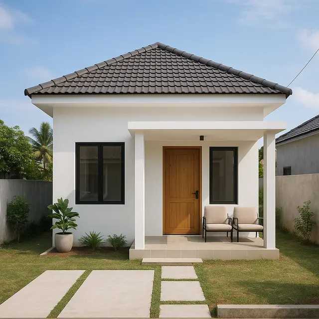 Model Rumah Sederhana 9x6 Meter 1 Lantai