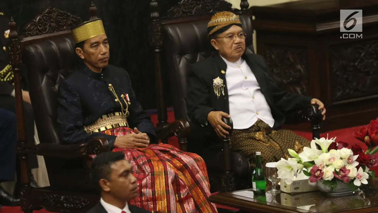 Pidato Presiden Jokowi Pada Sidang Tahunan MPR
