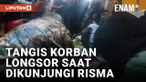 Korban Longsor di Bandung Barat Menangis Saat Dikunjungi Mensos Risma