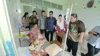 DPR RI mendorong PT. JASINDO dan Rumah Sakit (RS) Stana Anna Kendari meningkatkan pelayanan kesehatan Jamkestama.