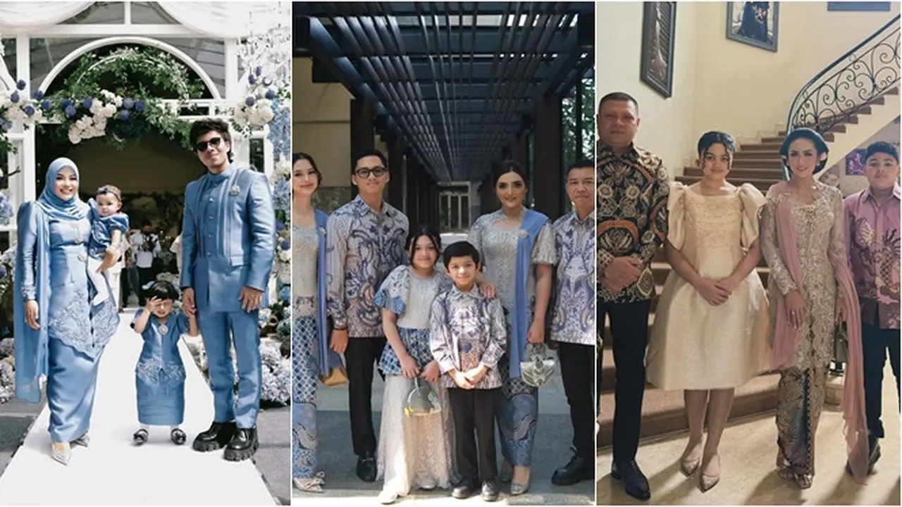 8 Potret Keluarga Aurel Hermansyah di Lamaran Thariq-Aaliyah, Krisdayanti Curi Perhatian
