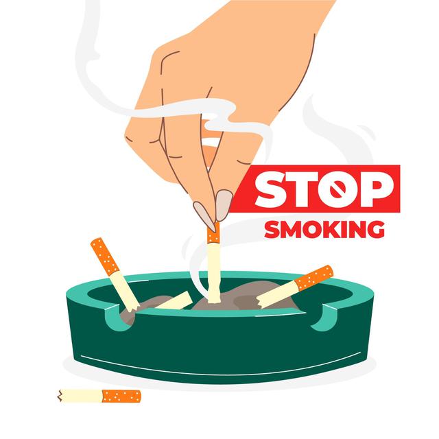Ilustrasi Berhenti Merokok