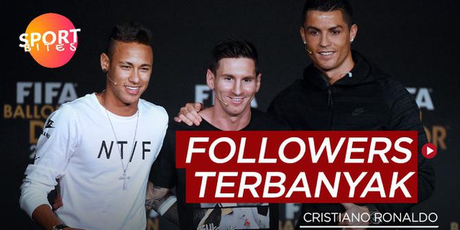 VIDEO: Termasuk Cristiano Ronaldo dan LeBron James, Ini 5 Atlet Dunia yang Memiliki Pengikut Terbanyak Di Instagram