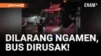 3 Pengamen Serang dan Rusak Bus di Tangerang!