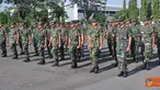 Citizen6, Surabaya: Ratusan prajurit tersebut berasal dari satuan Detasemen Markas dan Staf Mako. Pada Kamis minggu ke III bulan Mei ini, merupakan agenda latihan untuk PBB. (Pengirim: Penkobangdikal)