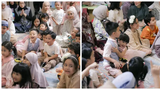 6 Potret Bukber Teman-Teman Anak Irish Bella di Rumah, Sekaligus Silaturahmi Orang Tua