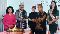 Menteri Pariwisata (Menpar) Arief Yahya meresmikan Sahid Osing Resort Kemiren Banyuwangi, Sabtu (11/11)