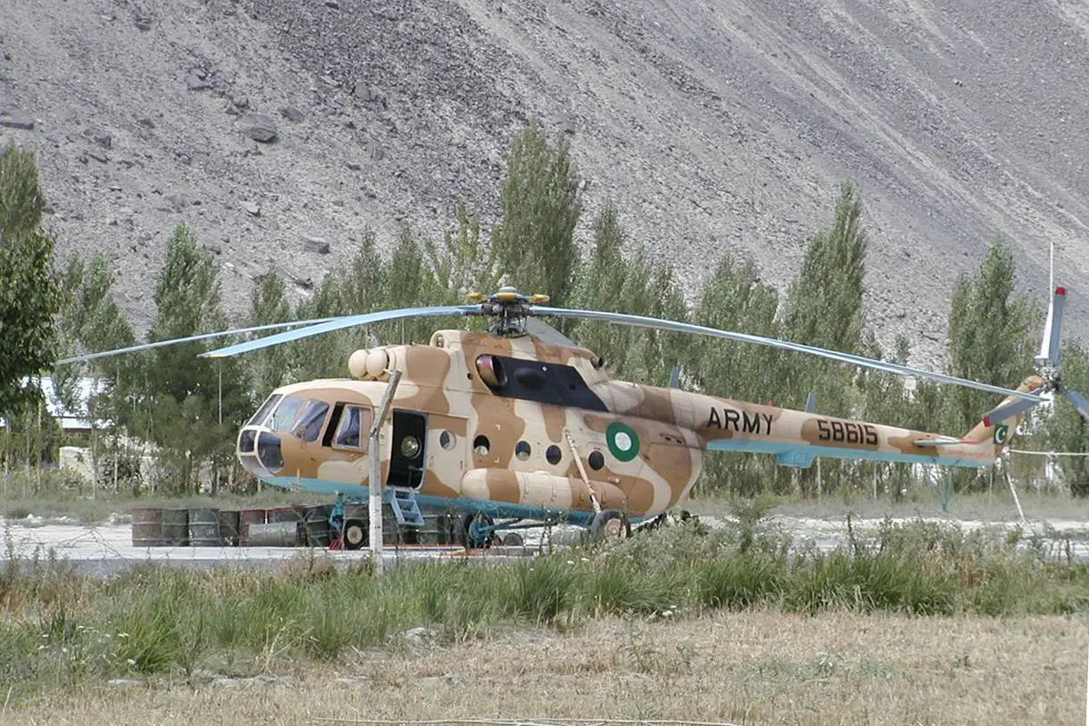 Kecelakaan helikopter