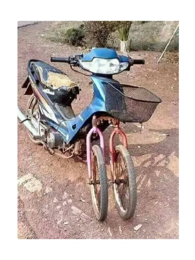 Potret Motor Hasil Modifikasi Ini Dijamin Bikin Ketawa Geli