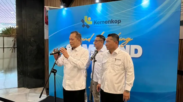 Kementerian Koperasi meresmikan Command Center pada Senin, (15/12/2025). (Foto: Liputan6.com/Gagas YP)