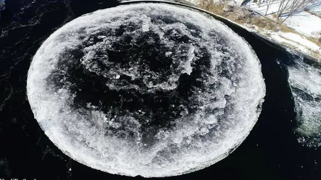 Es berbentuk cakram mirip UFO. (City of Westbrook)